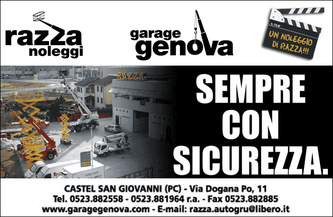 GARAGE GENOVA - CASTEL SAN GIOVANNI (PC)
